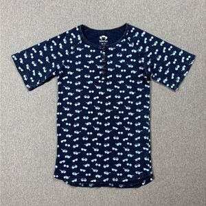 Appaman kids girls blue cotton short sleeve dress tunic‎ size 12